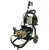 Аппарат высокого давления HAWK NMT 1520 R TS 200 бар | 5.5 кВт | 380В | Профессиональный | С рамой, барабаном и пенокомплектом